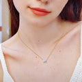 COLLANA ARGENTO MOISSANITE 1 CARATO