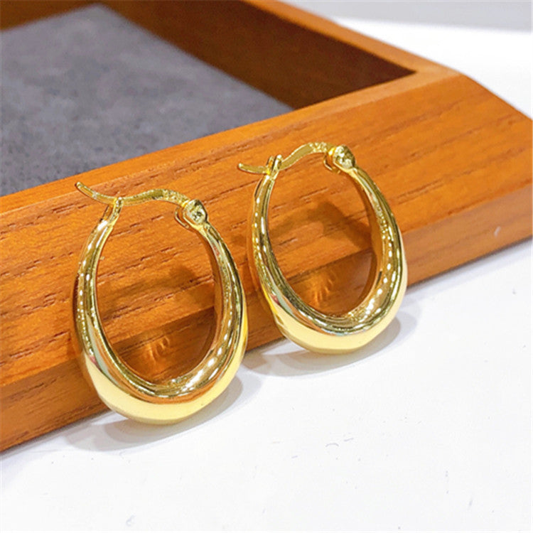 ORECCHINI RAME PLACCATO ORO/ARGENTO