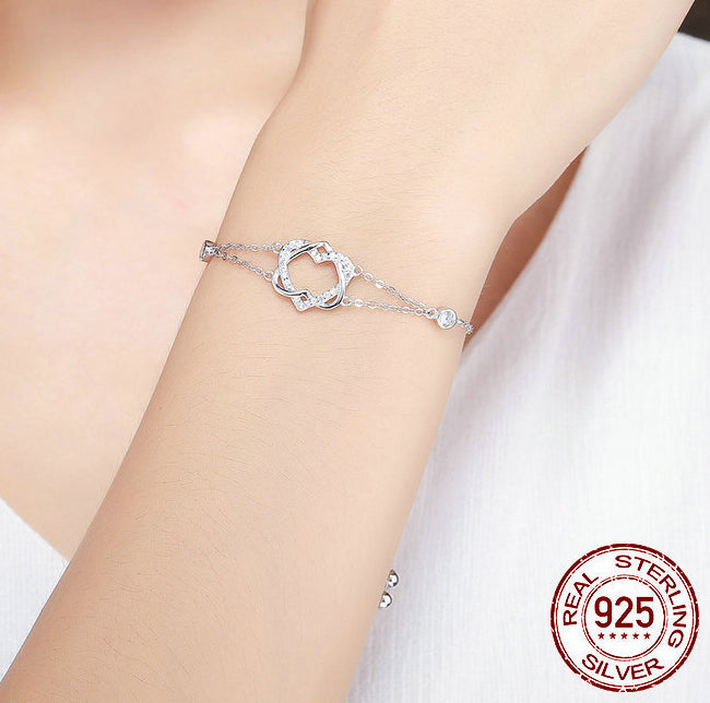 BRACCIALE PURE LOVE ARGENTO