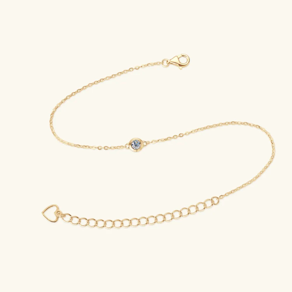 BRACCIALE ARGENTO MOISSANITE
