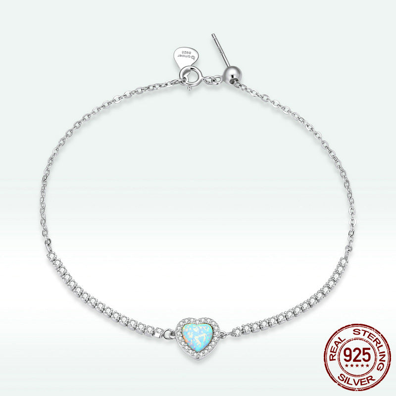 BRACCIALE DOUBLE LOVE ARGENTO