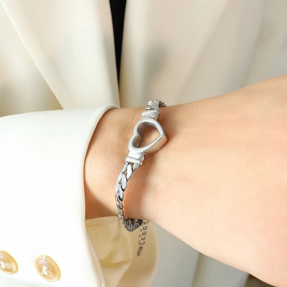 BRACCIALE CUORE INTRECCIATO