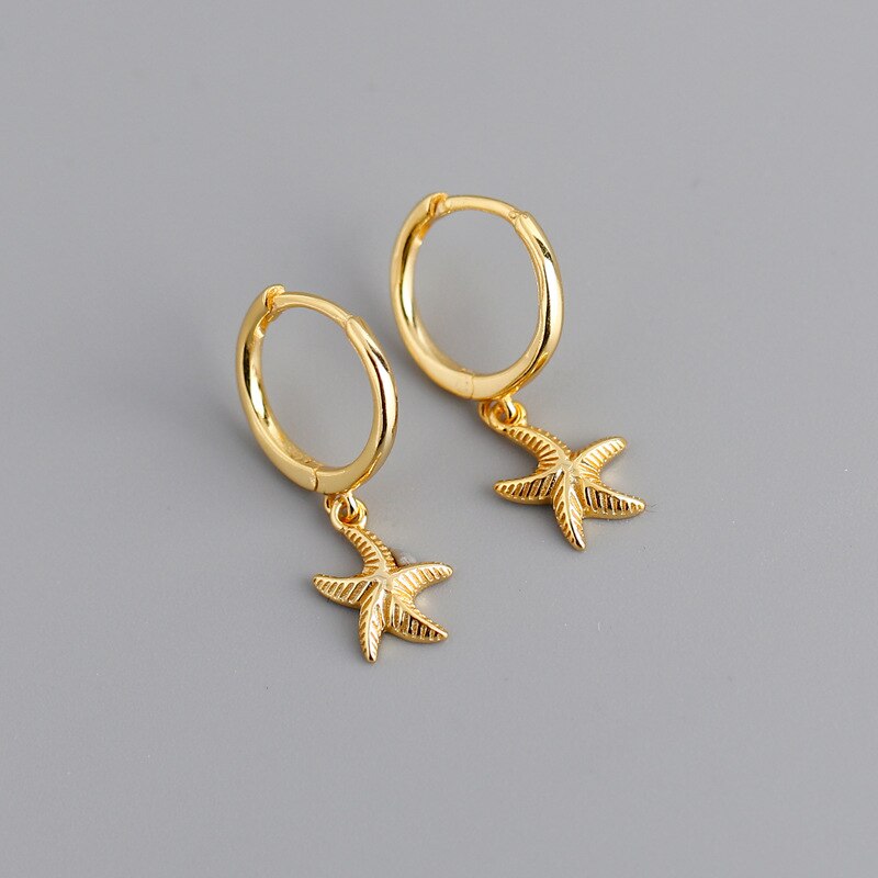 ORECCHINI STARFISH ARGENTO