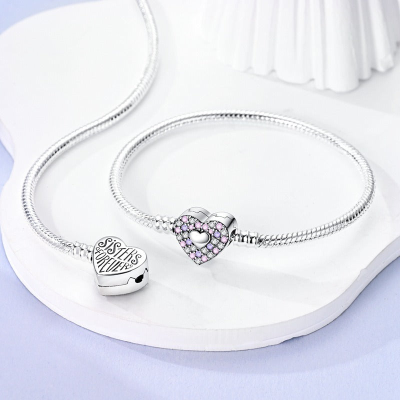 BRACCIALE SAY IT PLACCATO ARGENTO