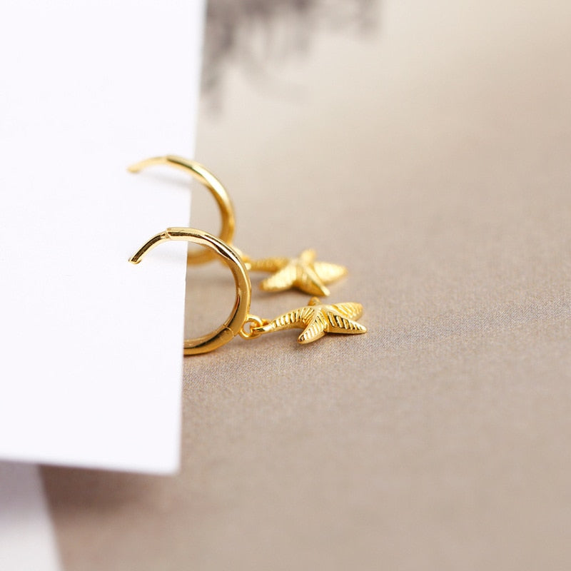 ORECCHINI STARFISH ARGENTO