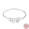 BRACCIALE I LOVE YOU ARGENTO