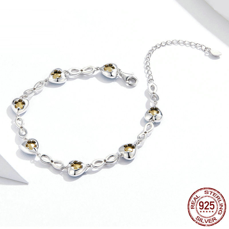 BRACCIALE AMORE ARGENTO