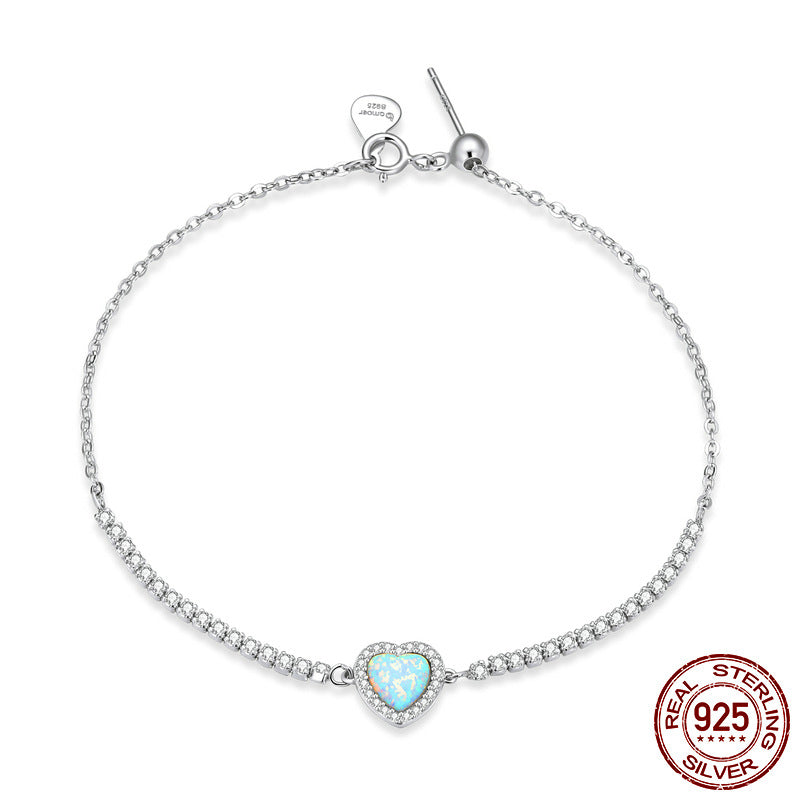 BRACCIALE DOUBLE LOVE ARGENTO