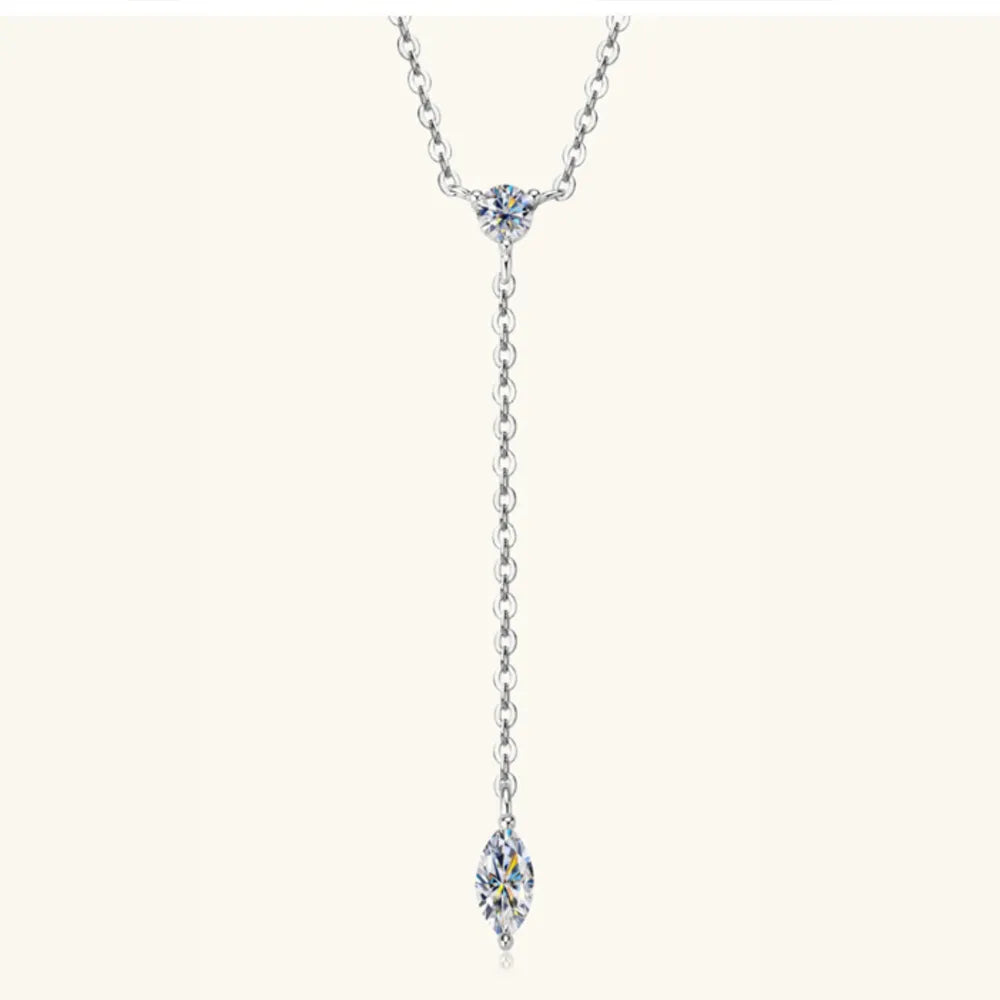 COLLANA ARGENTO MOISSANITE