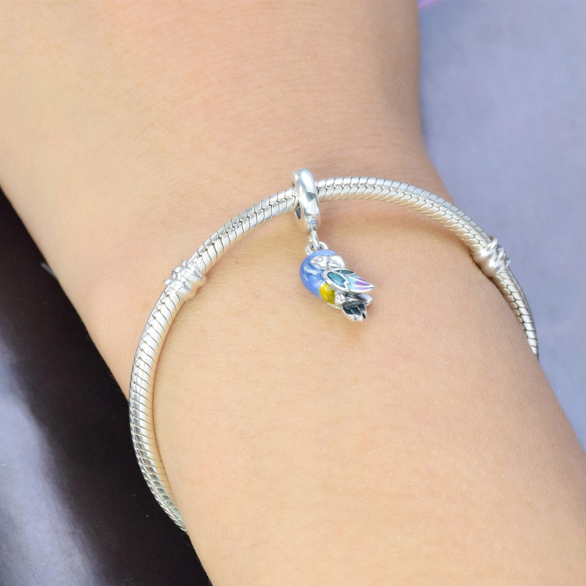 COLLANA BIRD ARGENTO PENDENTE