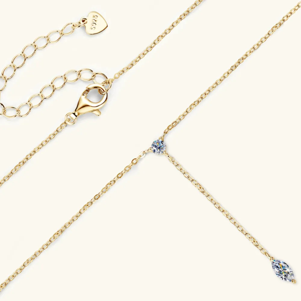 COLLANA ARGENTO MOISSANITE