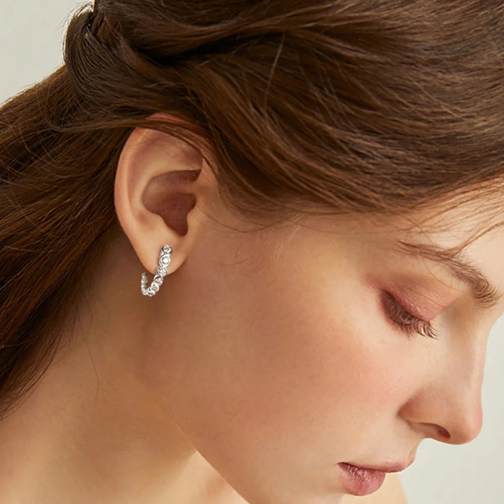 ORECCHINI LIGHT ARGENTO MOISSANITE