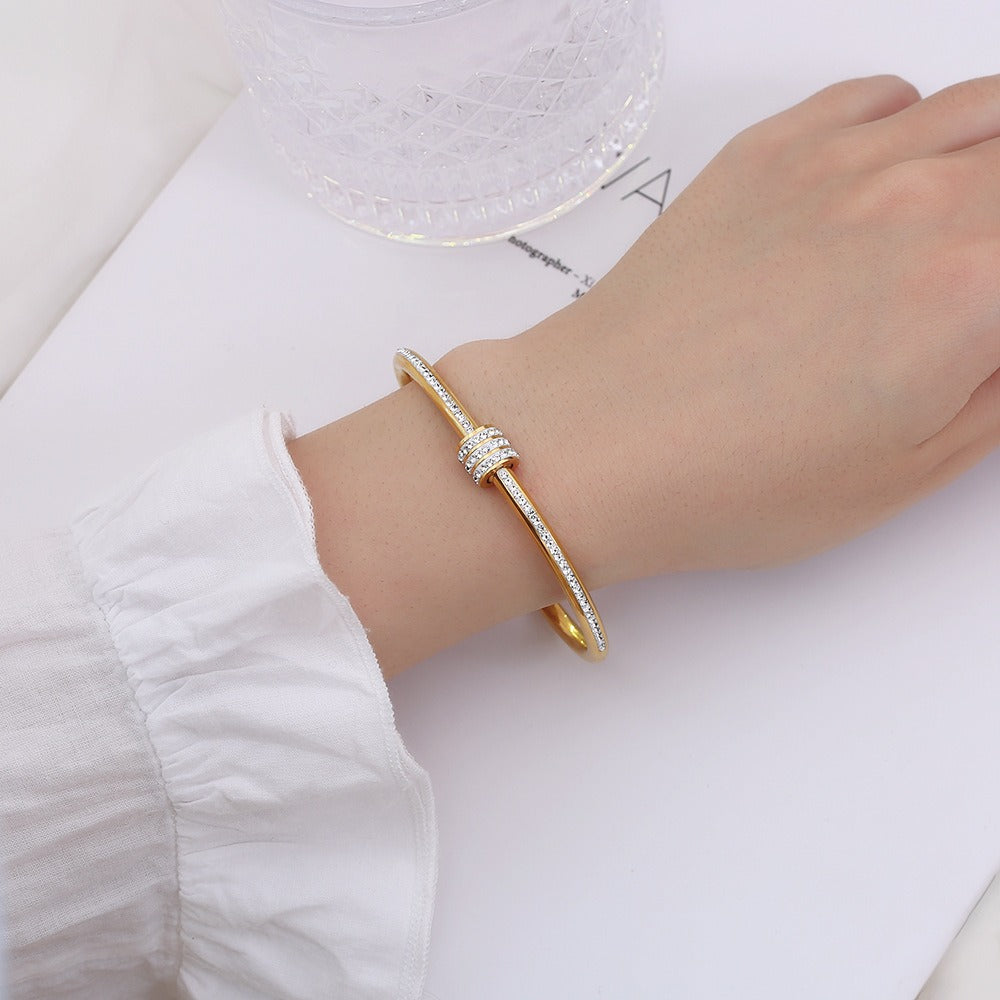 BRACCIALE ECLYPSE PLACCATO ORO 18K
