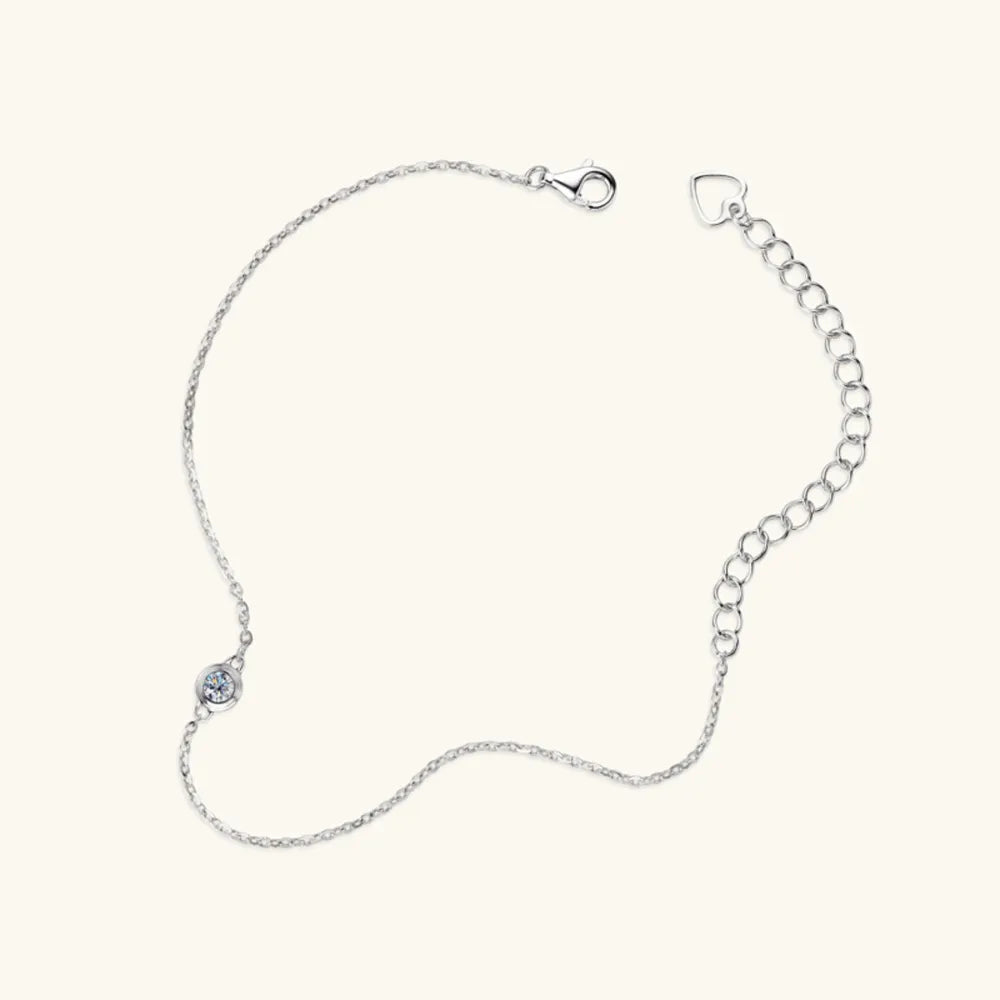 BRACCIALE ARGENTO MOISSANITE