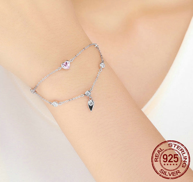BRACCIALE SWEETHEART ARGENTO