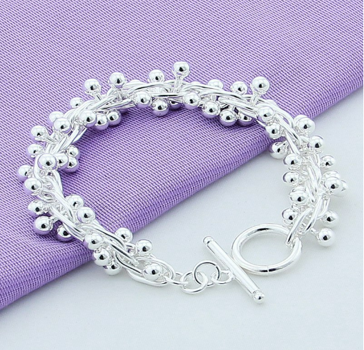 BRACCIALE CHARME PLACCATO ARGENTO