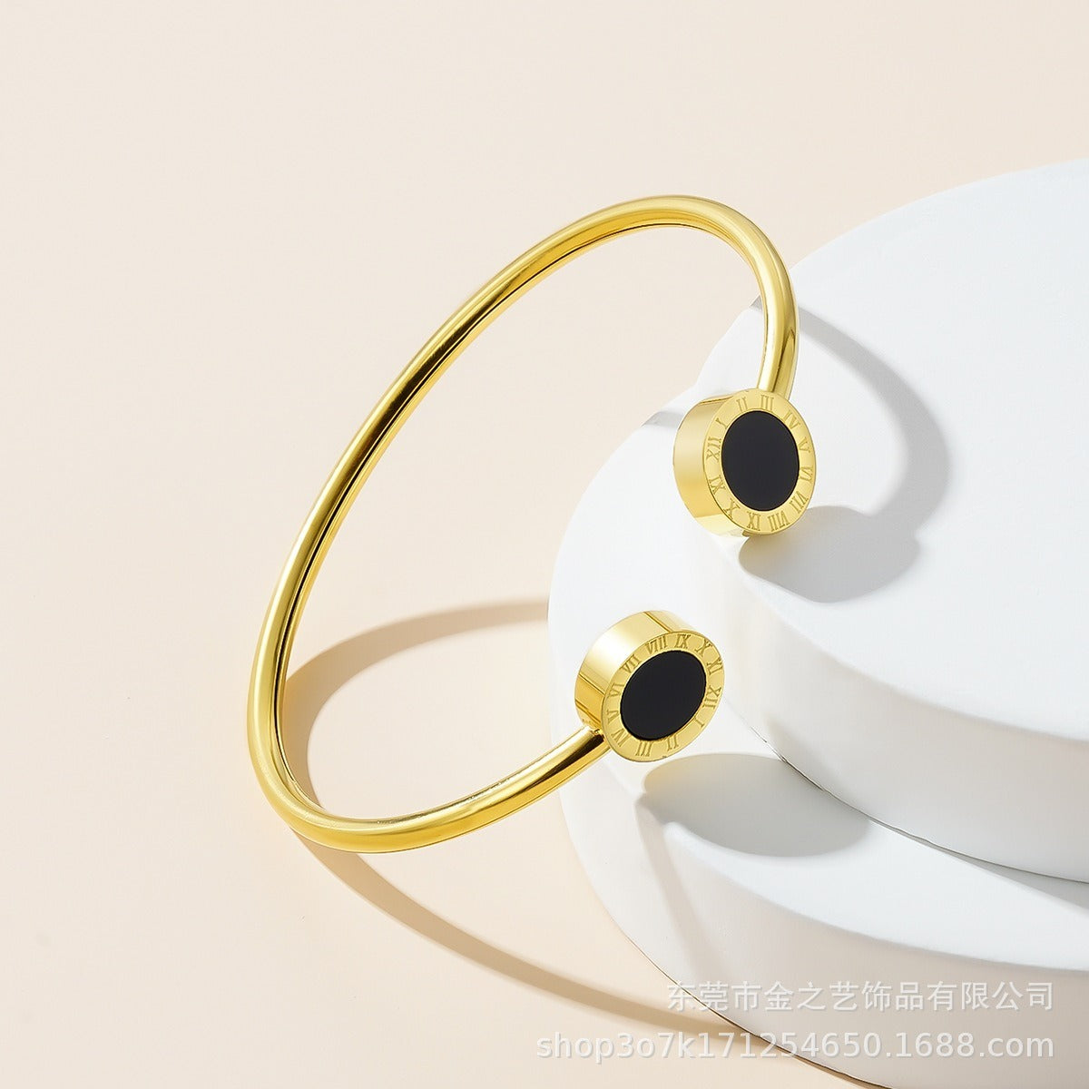 BRACCIALE ROMAN PLACCATO ORO 18K