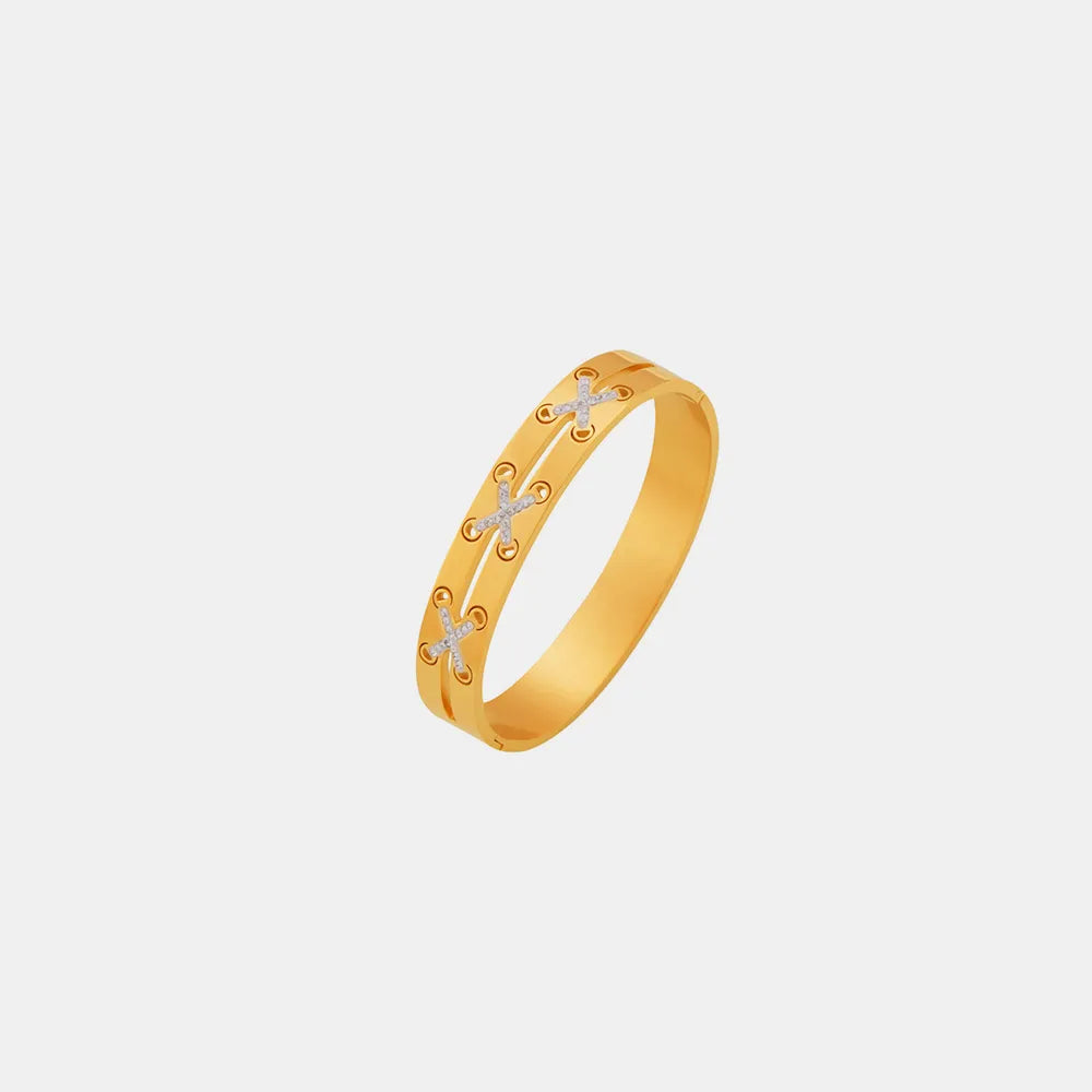 BRACCIALE DOUBLEX PLACCATO ORO 18K