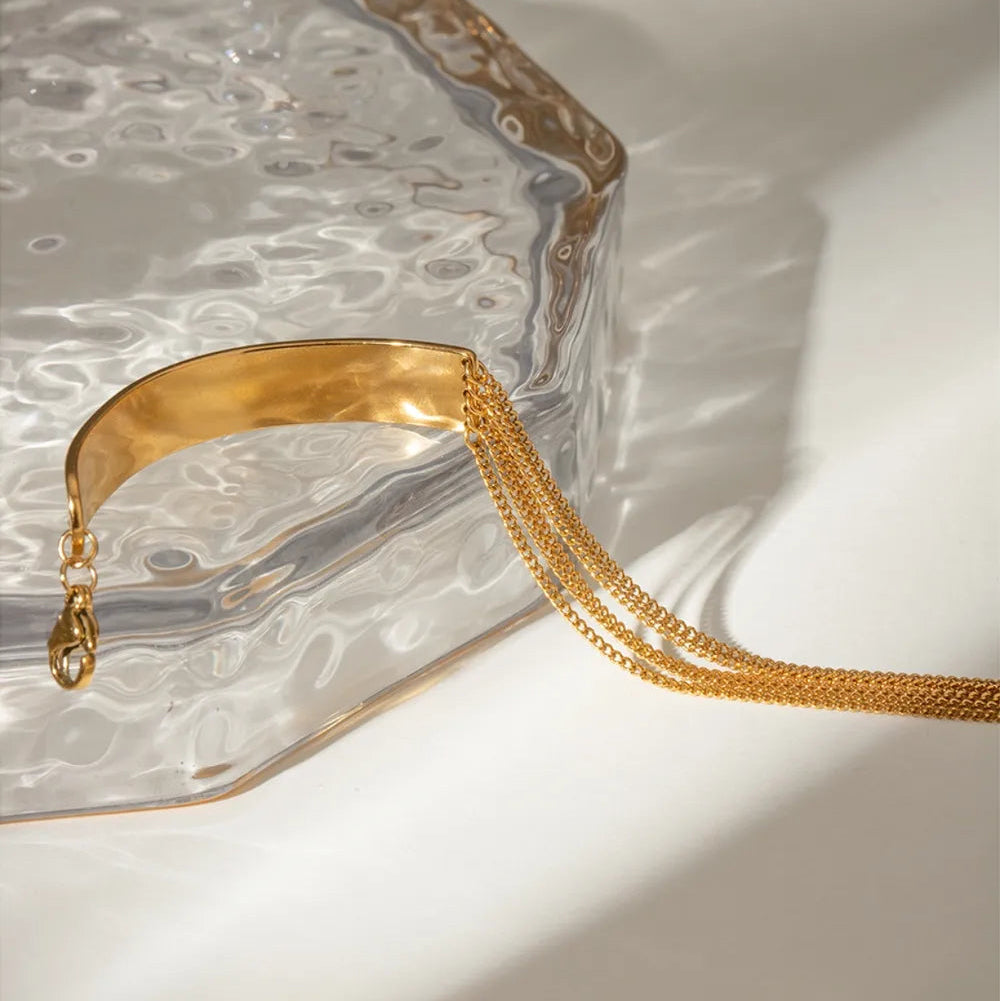BRACCIALE GOLD PLACCATO ORO 18K