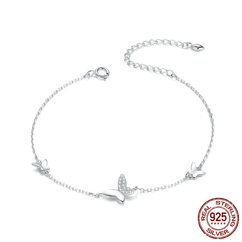 BRACCIALE FARFALLA ARGENTO
