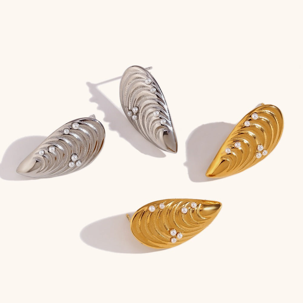 ORECCHINI MUSS ORO PLACCATO 18K