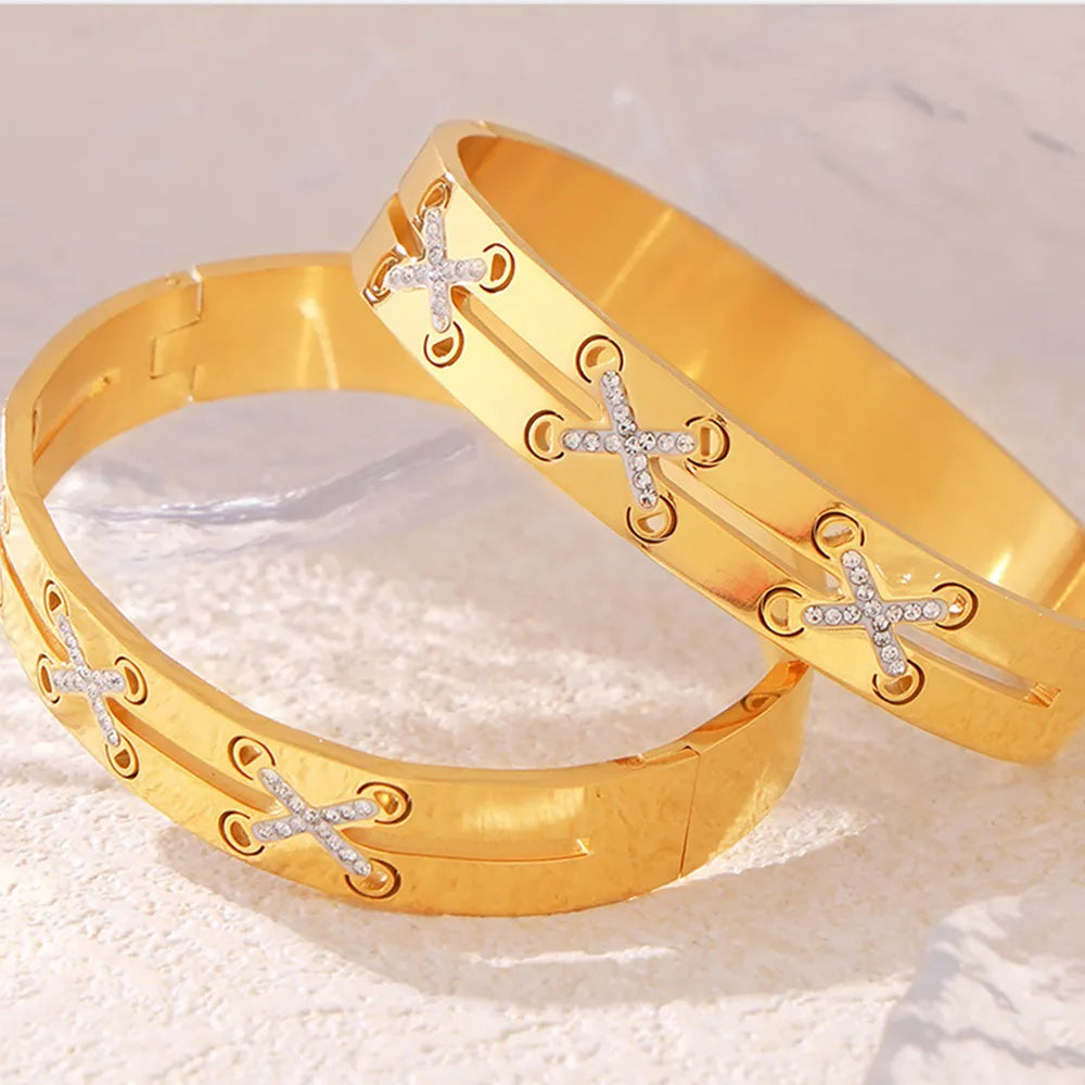 BRACCIALE DOUBLEX PLACCATO ORO 18K