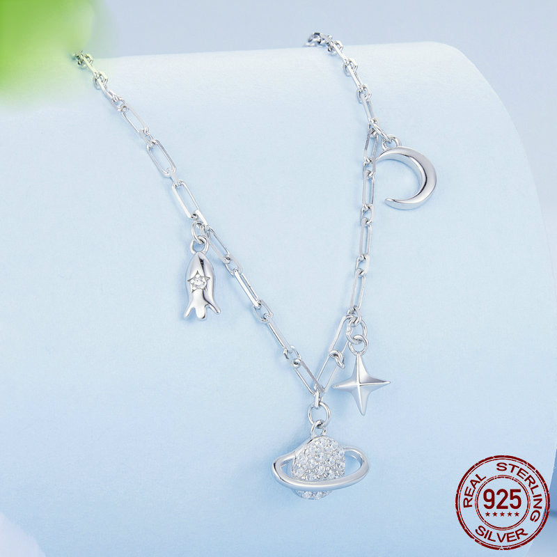 COLLANA STARRY ARGENTO