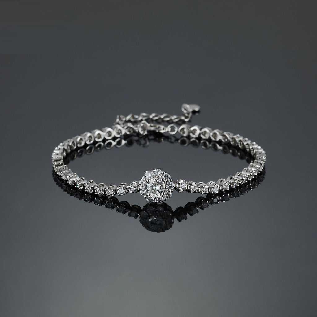 BRACCIALE SFERA ARGENTO
