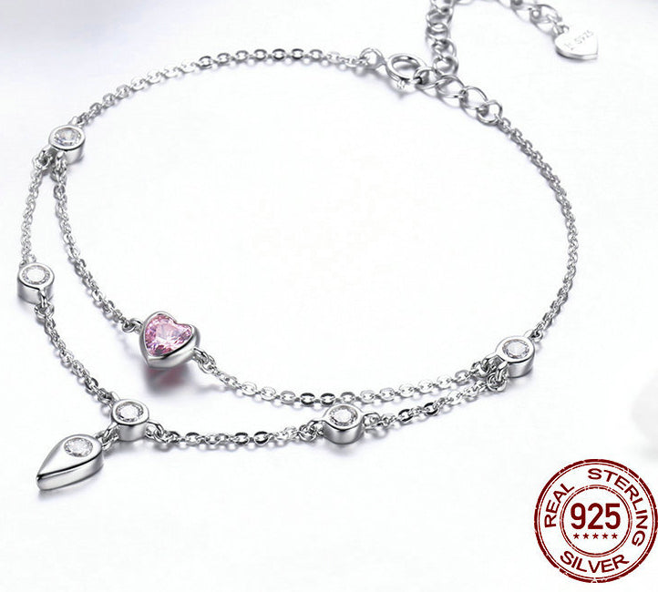 BRACCIALE SWEETHEART ARGENTO
