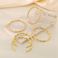 BRACCIALE BAMBOO PLACCATO ORO 18K
