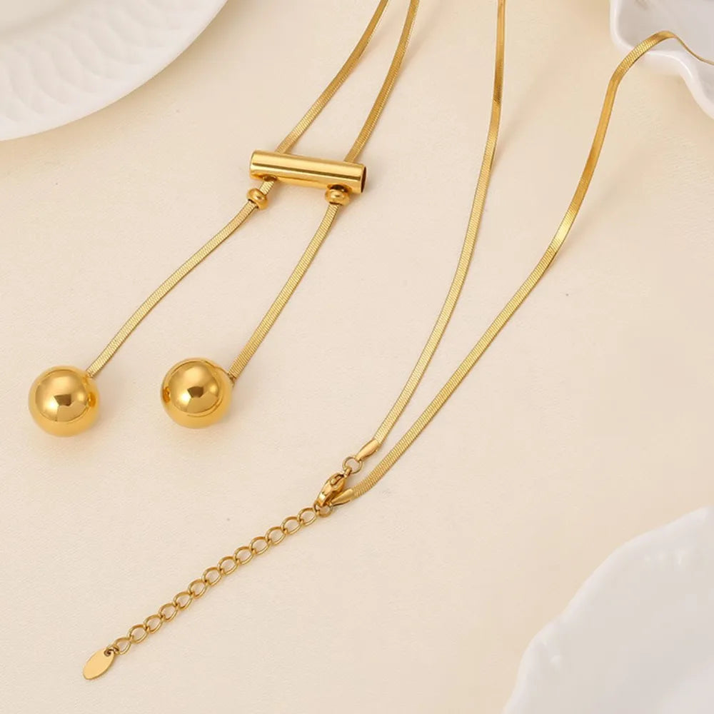 COLLANA HOLLOW ORO PLACCATO 18K