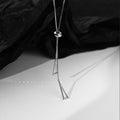 COLLANA TRIANGLE ARGENTO