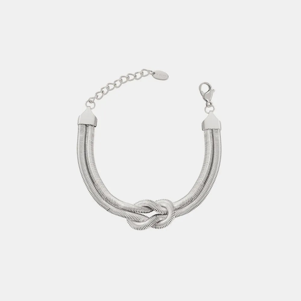 BRACCIALE KNOT PLACCARO ORO