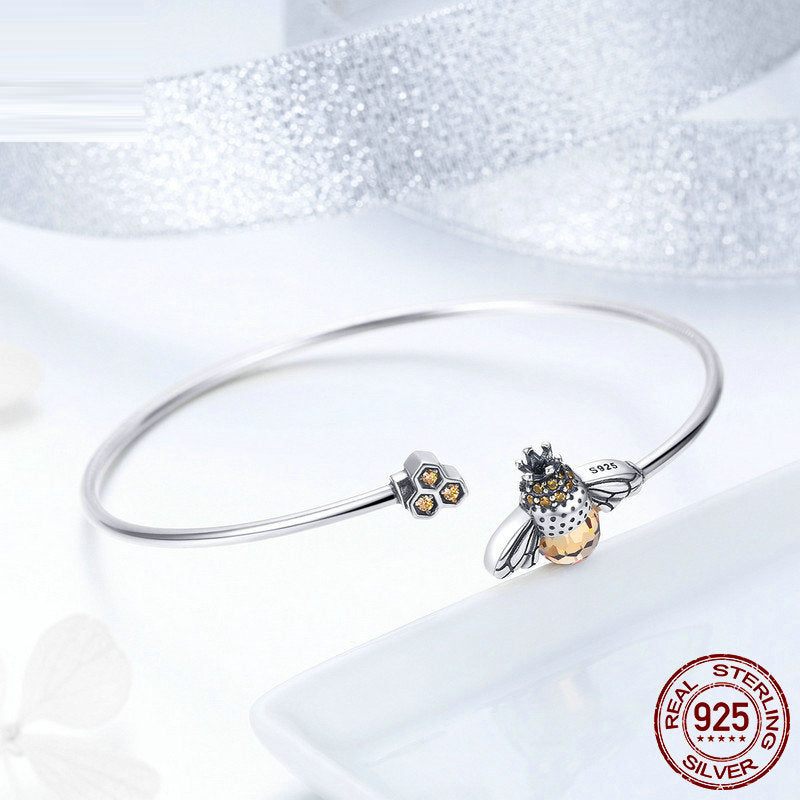BRACCIALE APE ARGENTO