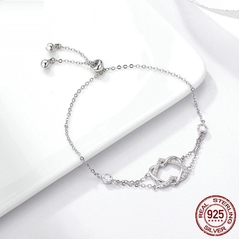 BRACCIALE PURE LOVE ARGENTO