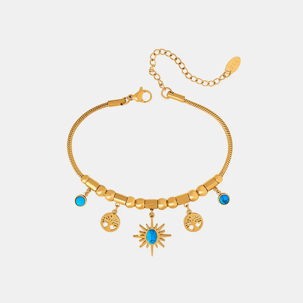 BRACCIALE VITA PLACCATO ORO