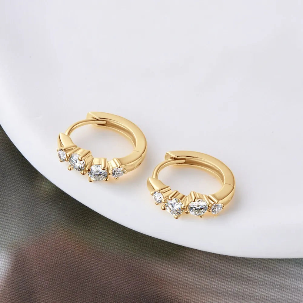 ORECCHINI FOUR ARGENTO MOISSANITE