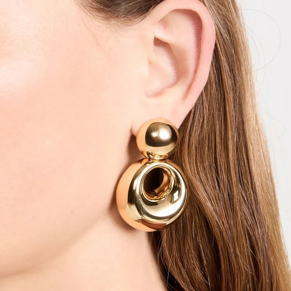 ORECCHINI COTOUT ORO PLACCATO 18K