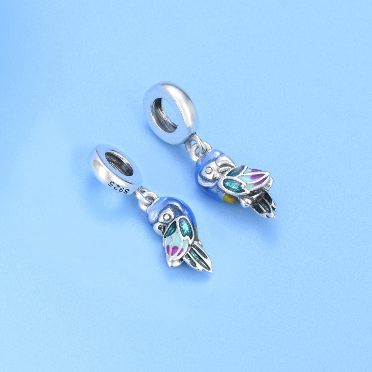 COLLANA BIRD ARGENTO PENDENTE