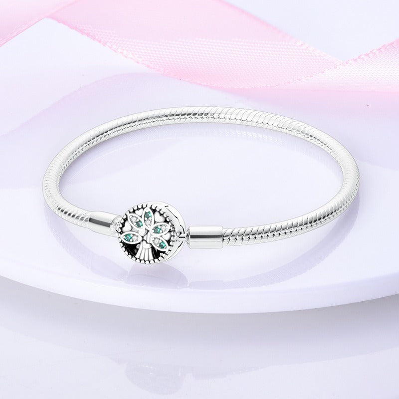 BRACCIALE SAY IT PLACCATO ARGENTO