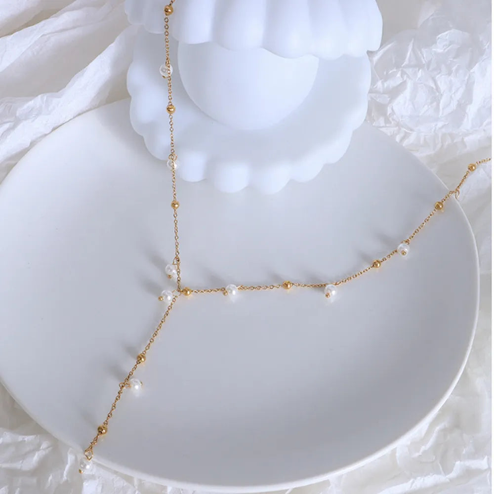 COLLANA DROP ORO PLACCATO 18K
