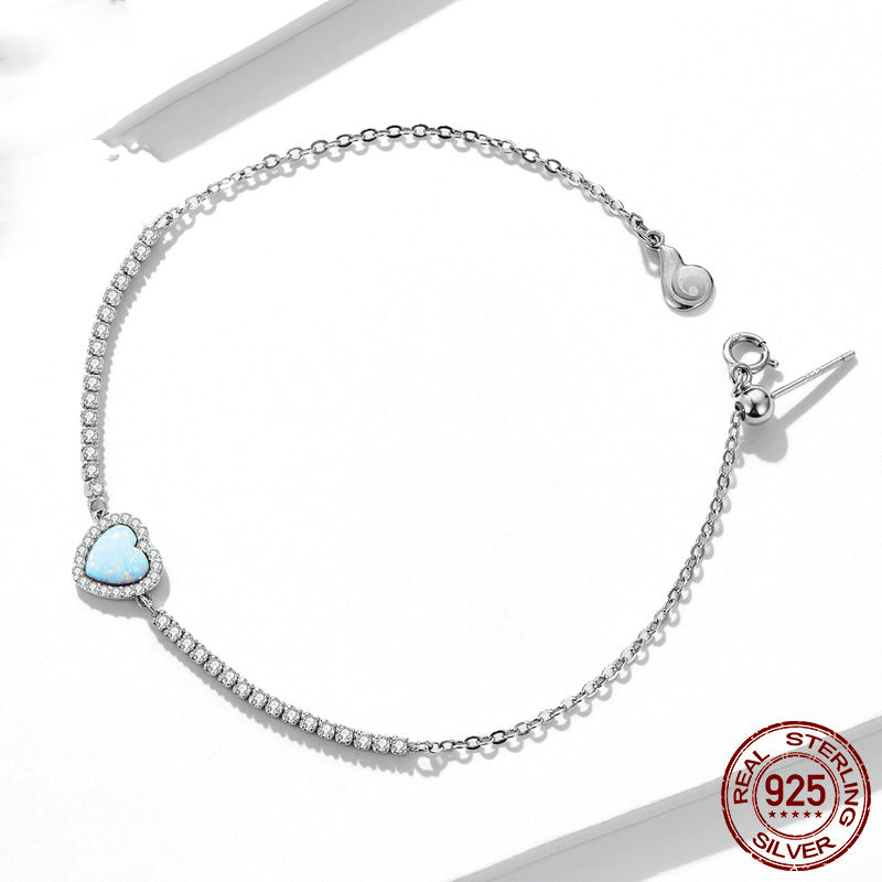 BRACCIALE DOUBLE LOVE ARGENTO