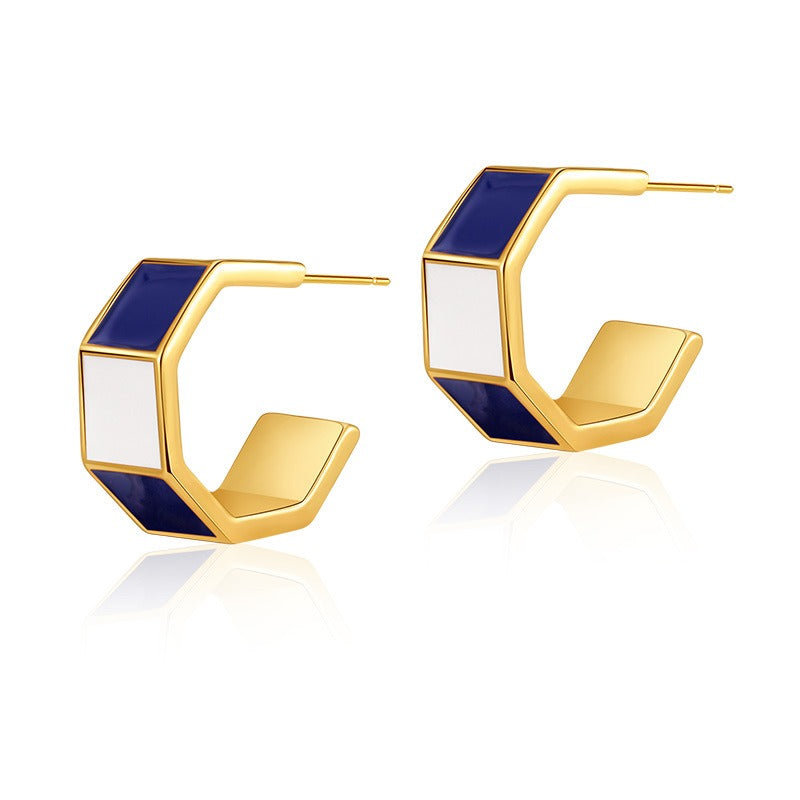 ORECCHINI BRASS ORO PLACCATO 18K