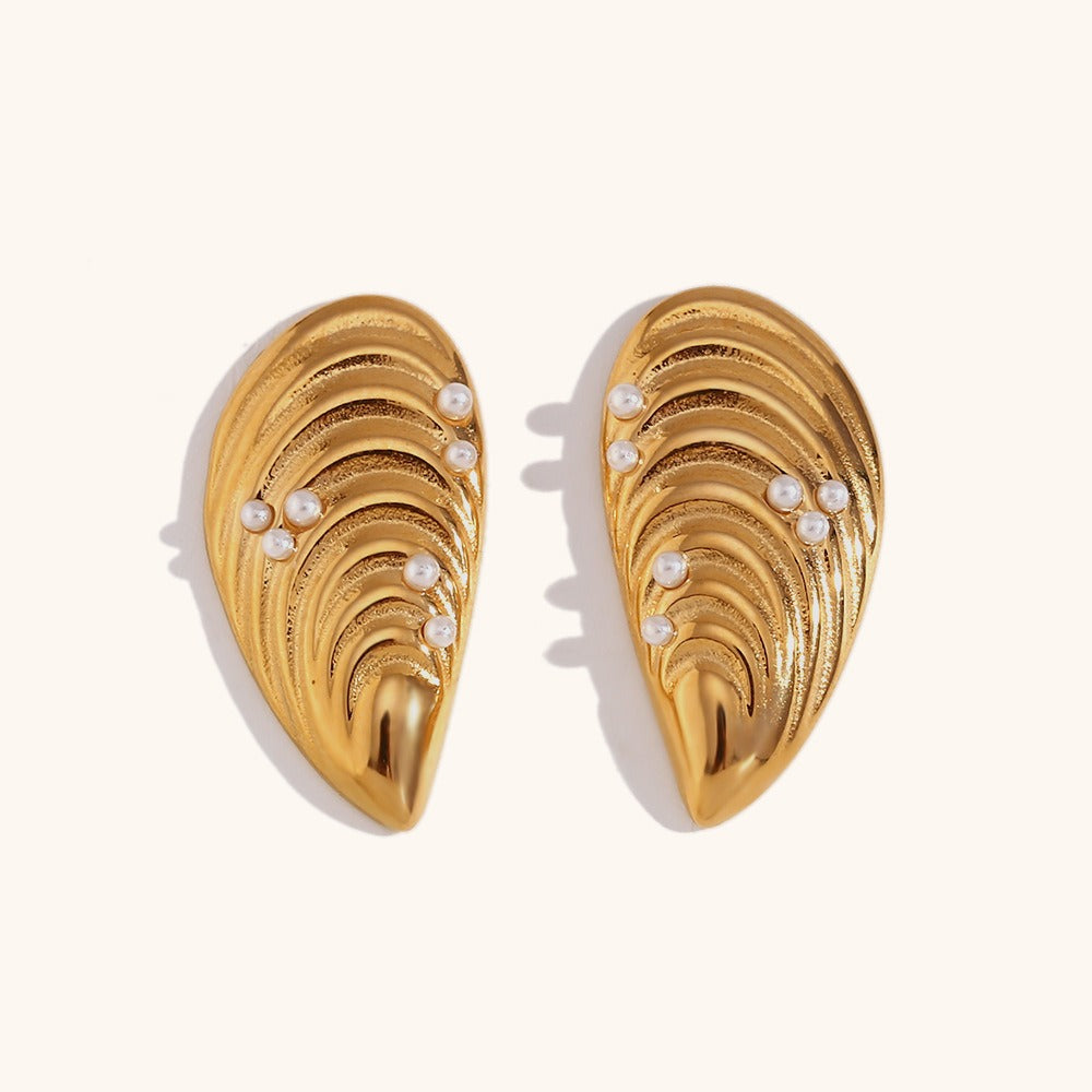 ORECCHINI MUSS ORO PLACCATO 18K