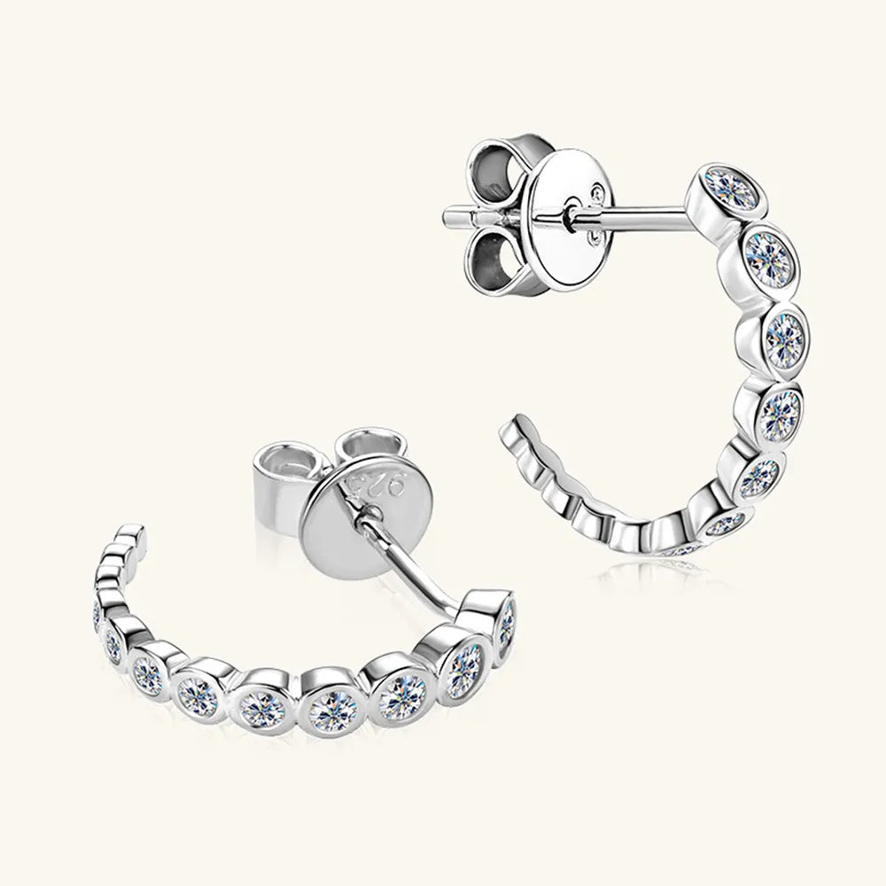 ORECCHINI LIGHT ARGENTO MOISSANITE