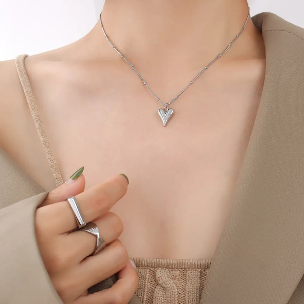 COLLANA CUORE PLACCATO ORO 18K