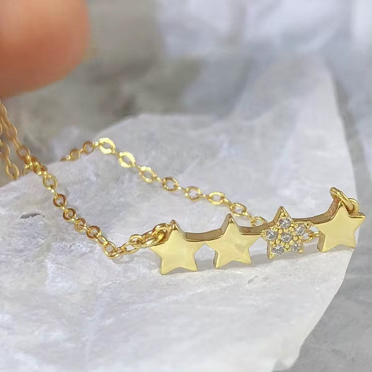 COLLANA STAR ARGENTO