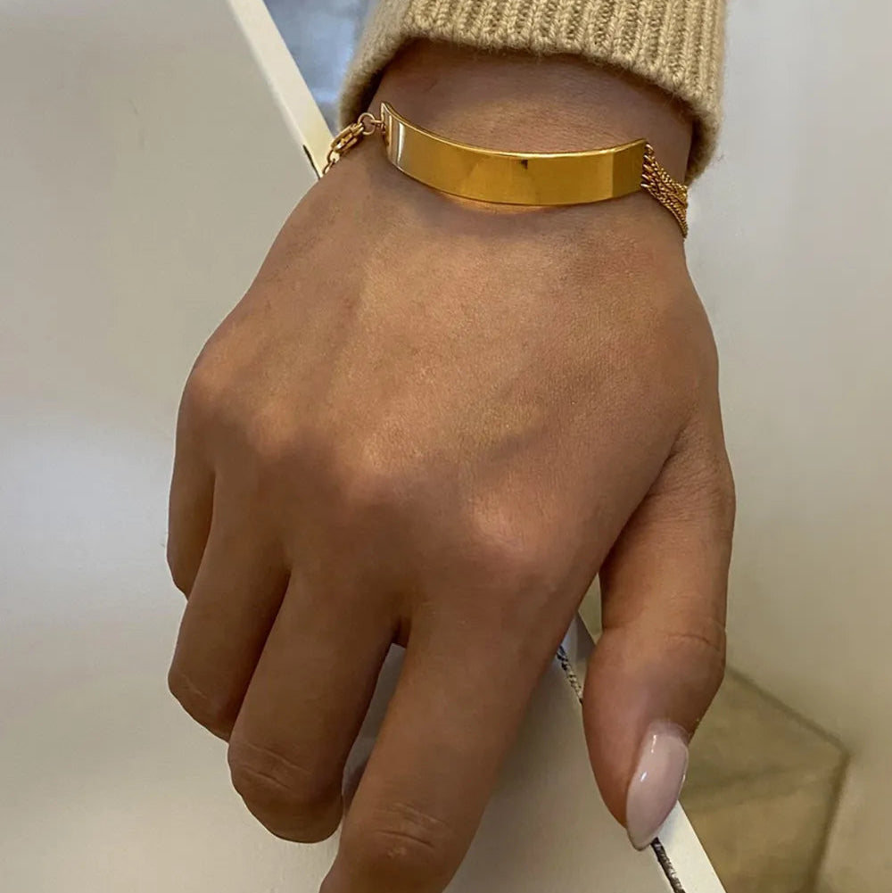 BRACCIALE GOLD PLACCATO ORO 18K
