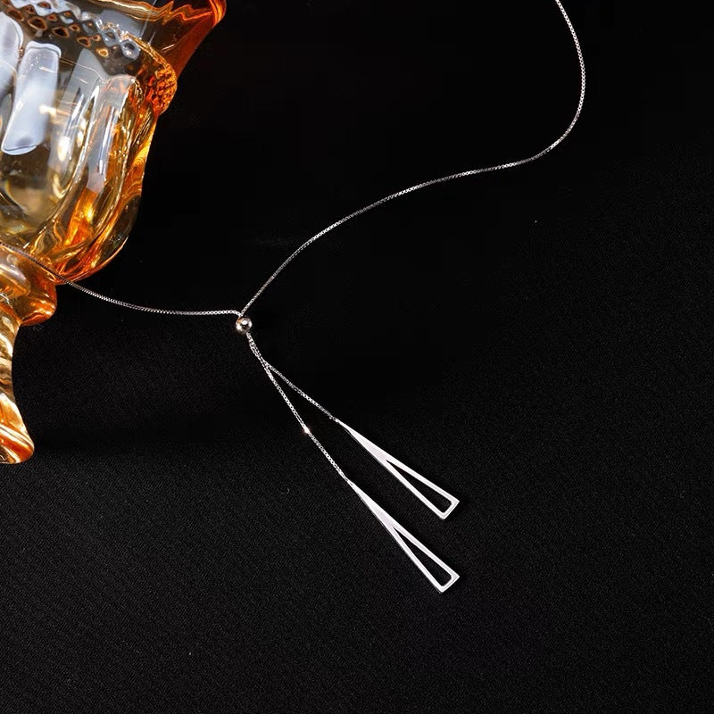 COLLANA TRIANGOLO ARGENTO