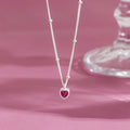 COLLANA CUORE ARGENTO